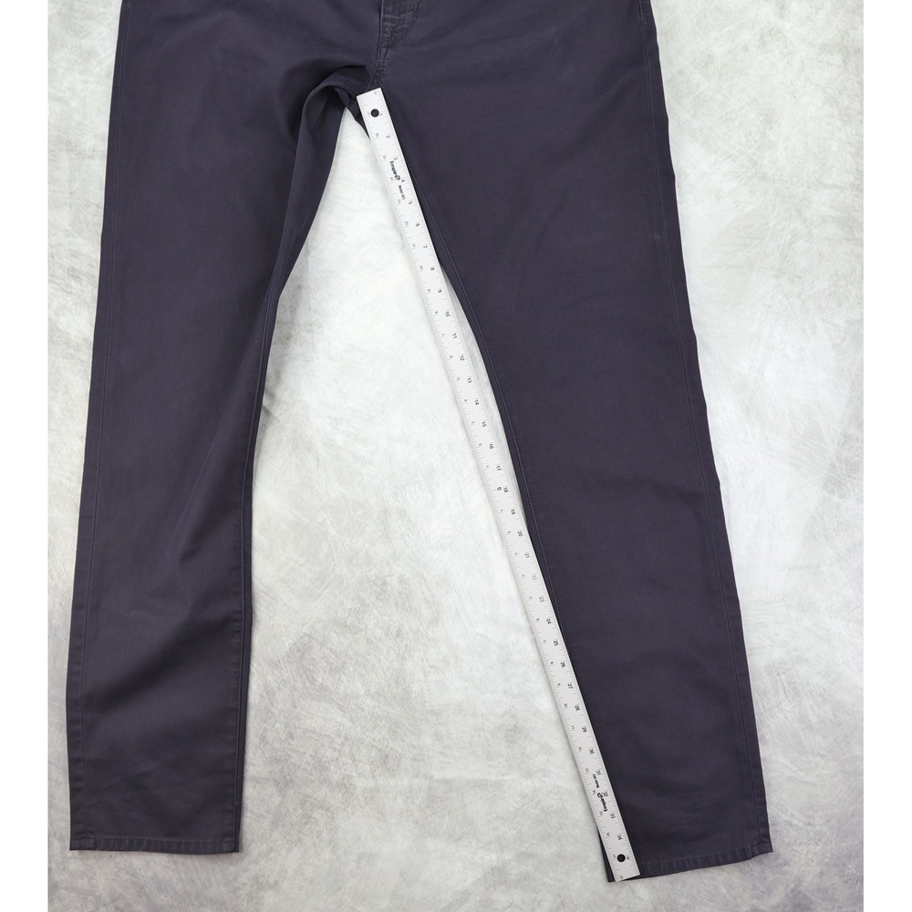 PT Torino Jazz Pants Men 37x36 Navy Blue Stretch Slim Fit 5 Pocket Luxury Italy - Picture 11 of 15